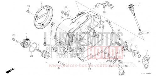 PANNEAU CARTER-MOTEUR D. ST125AT de 2026